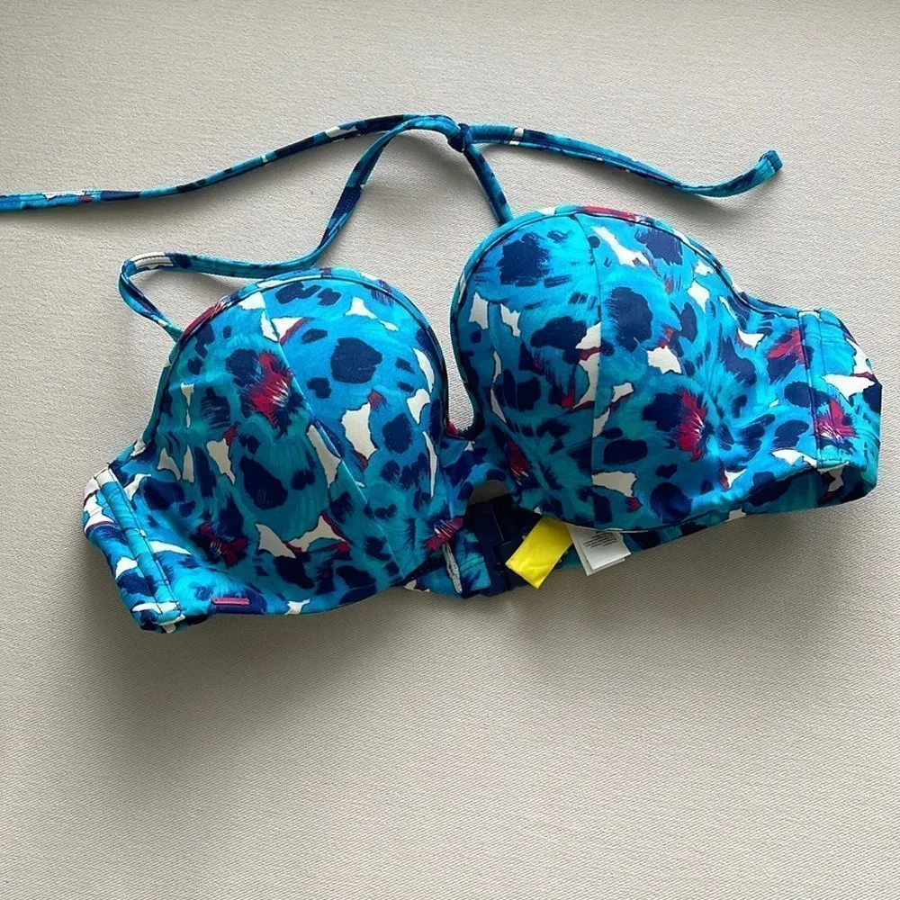 Cleo Bikini UK 10 bottoms 38D top - Picture 2 of 12